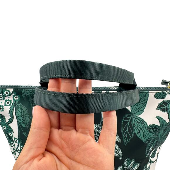 NWOT Ted Baker Green London Rococo Floral Pattern Nylon Tote Bag Purse - Picture 8 of 16